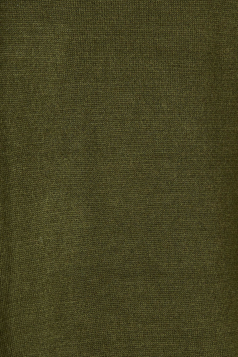 Product shot of The Keepers Soft Knit Maxi Dress in colour Darkolive (Green), detail