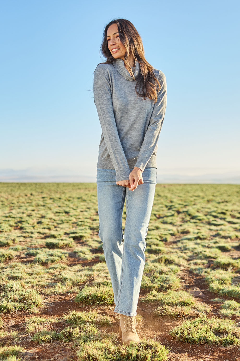 The Keepers Soft Roll Neck Jumper – Greymarle