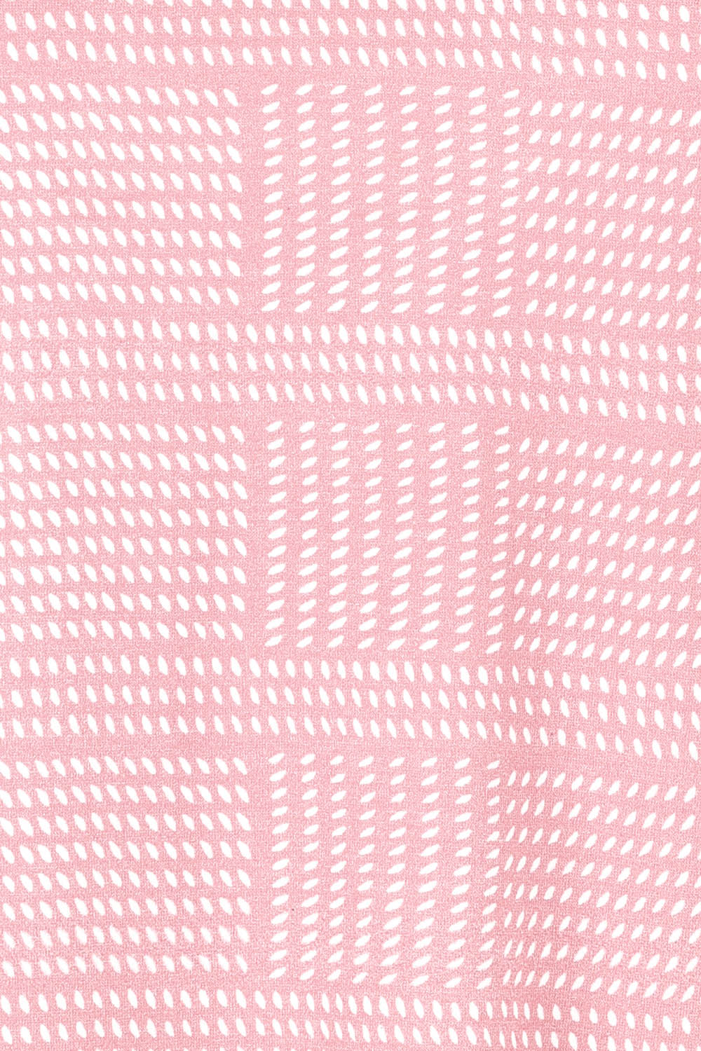 Product shot of The Printed Bamboo Blend V Tank in colour Pinkblush (Pink), detail