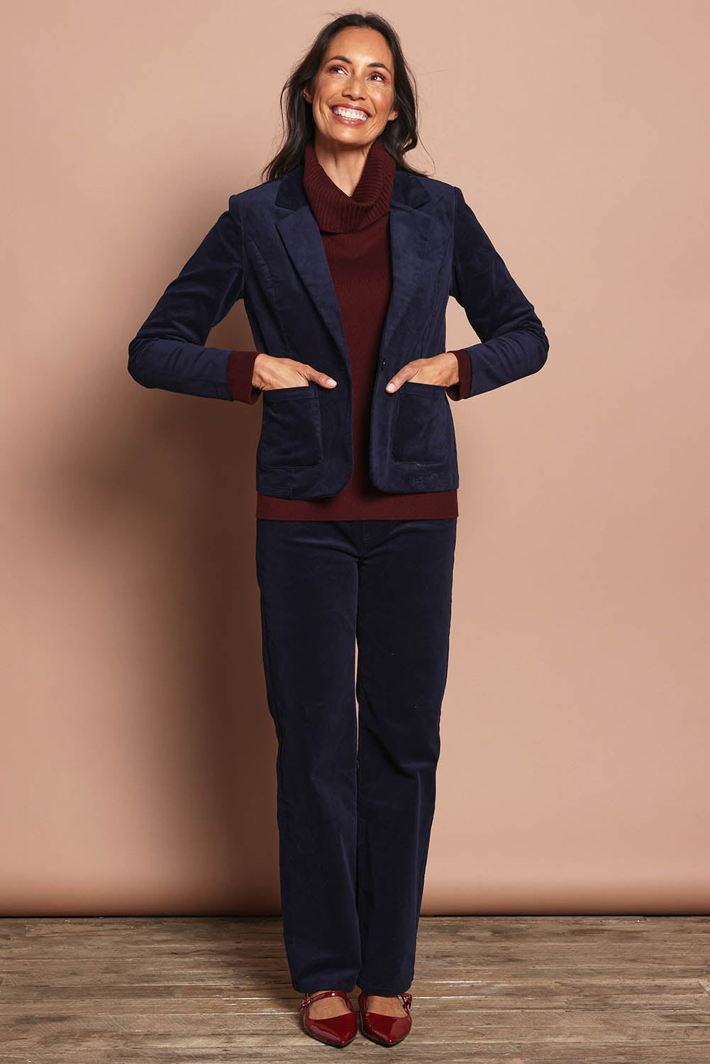 The Keepers Classic Cord Blazer – Darknavy