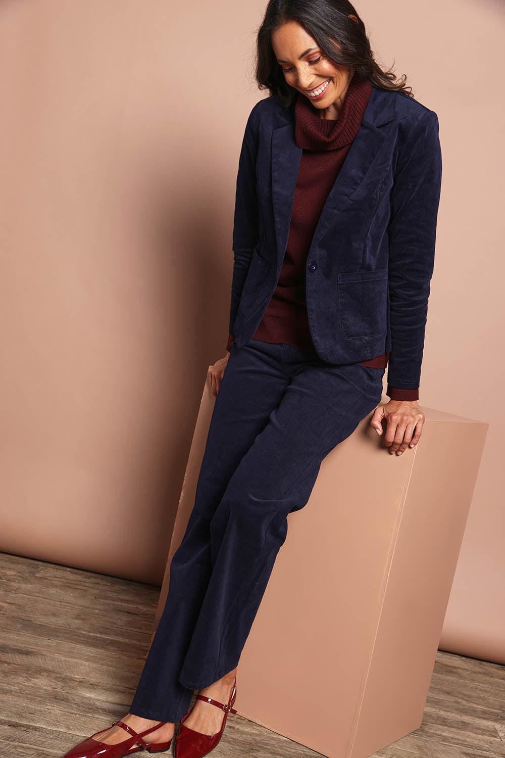 The Keepers Classic Cord Blazer – Darknavy