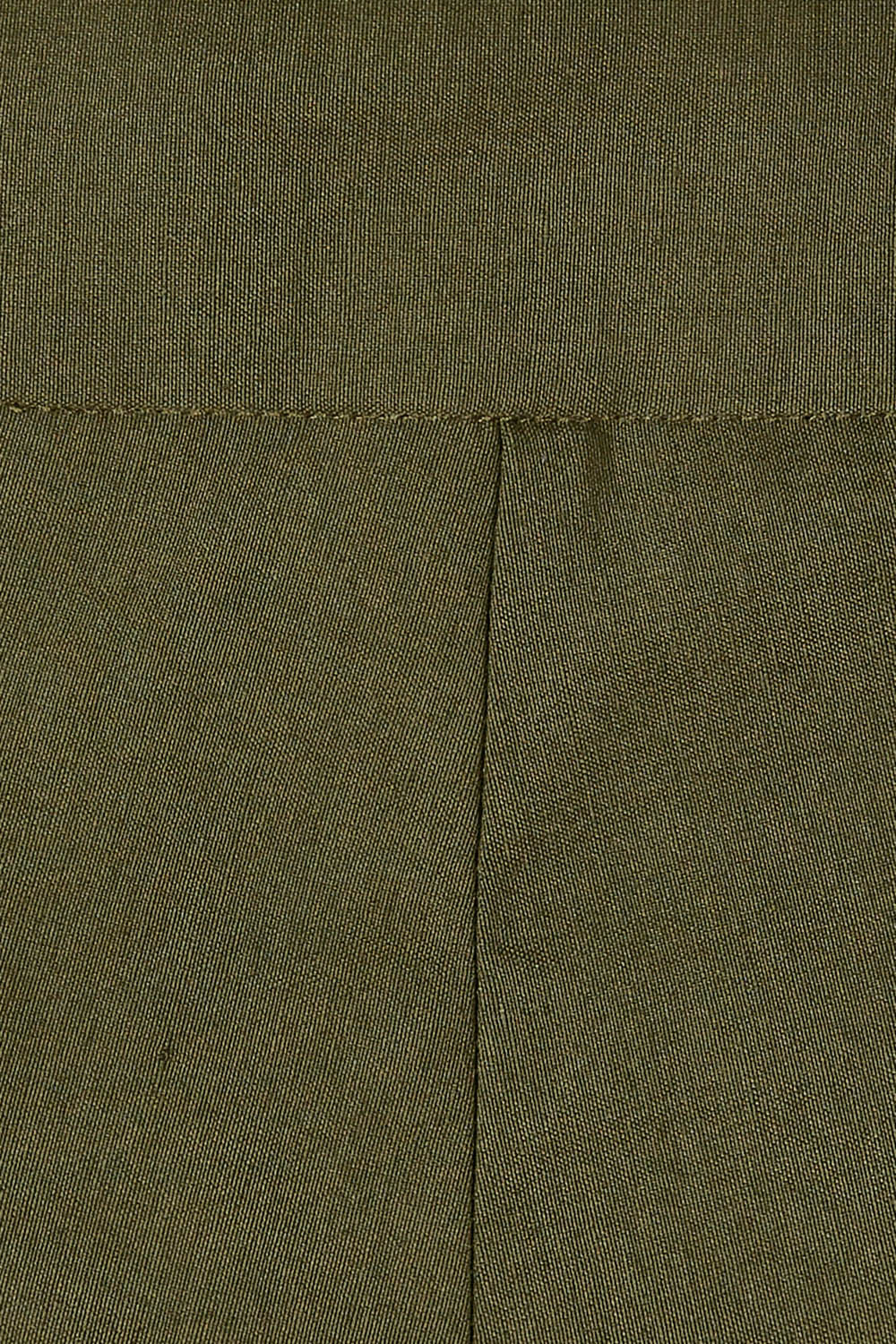 Product shot of The Contour Full Length Pant in colour Olive (Green), detail