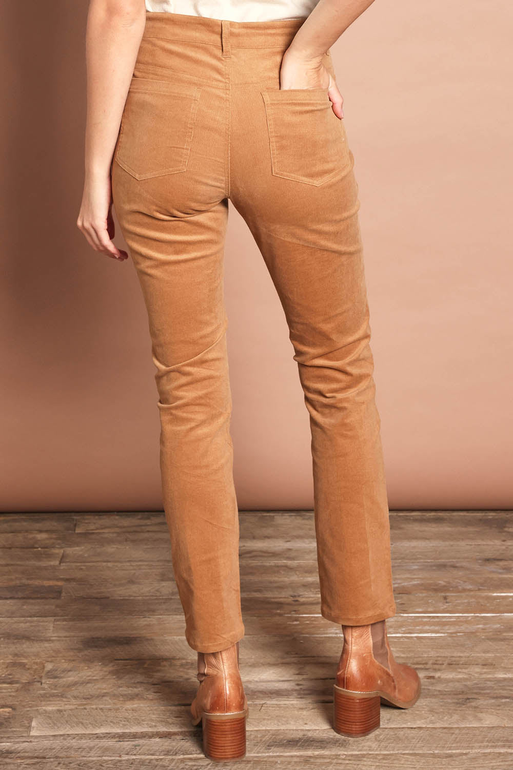The Stretch Cord Jean – Tan