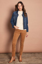 The Stretch Cord Jean – Tan