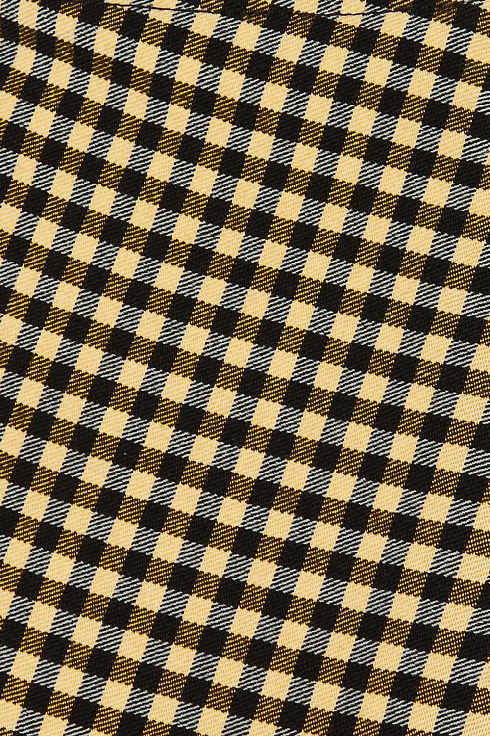 Product shot of The Check Pull On Pant in colour Navytan (Blue), detail