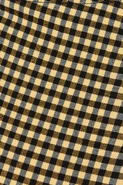 Product shot of The Check Pull On Pant in colour Navytan (Blue), detail