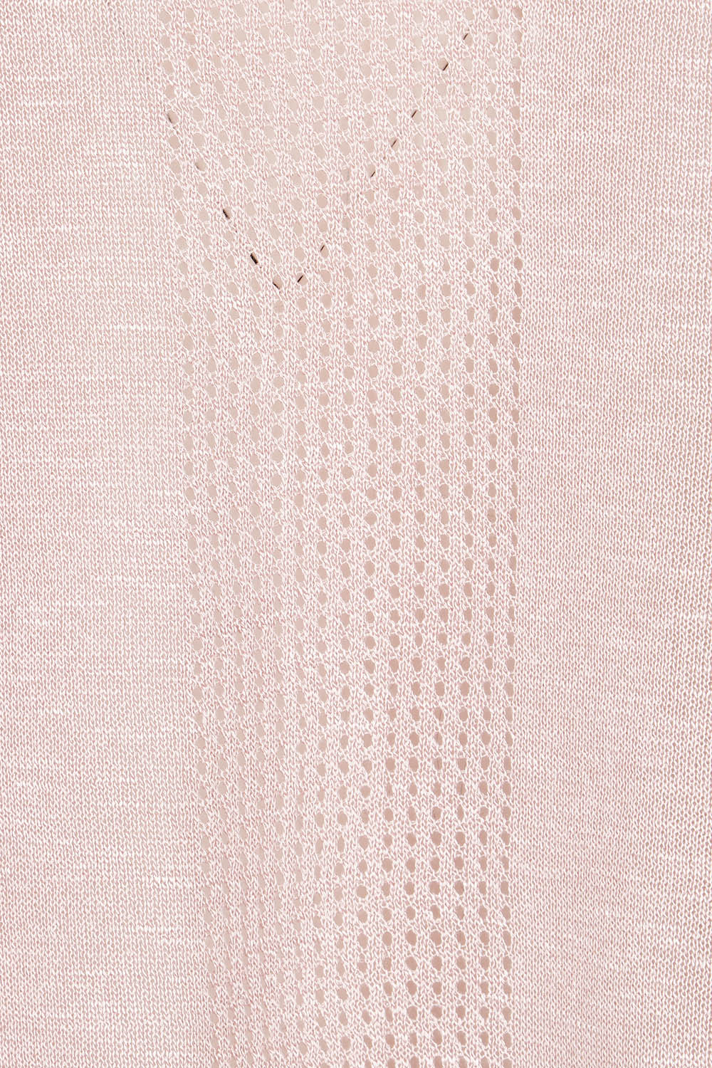 Product shot of The Short Sleeve Shrug in colour Blushpink (Pink), detail