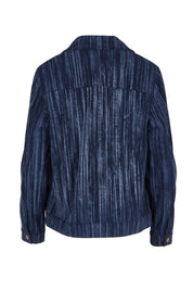 The Keepers Printed Cord Jacket – Navystripe