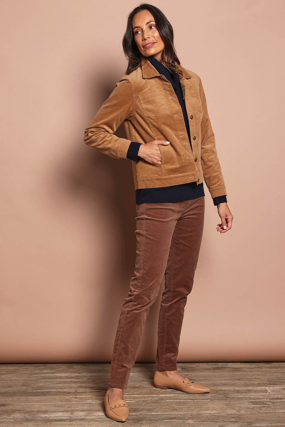 The Keepers Cord Jacket – Camel
