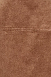 Product shot of The Keepers Cord Jacket in colour Mushroom, detail