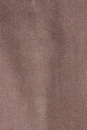 Product shot of The Slim Fit Denim Jacket in colour Chocolate, detail