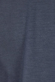Product shot of The V Neck Bamboo Maxi Dress in colour Dustyblue (Blue), detail