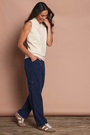 The Everyday Cord Cargo Pant – Navy