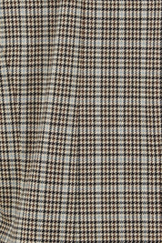 Product shot of The Keepers Houndstooth Blazer in colour Blackblue (Black), detail