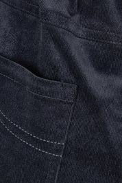 Product shot of The Keepers Cord Pull On Pant in colour Slate (Grey), detail