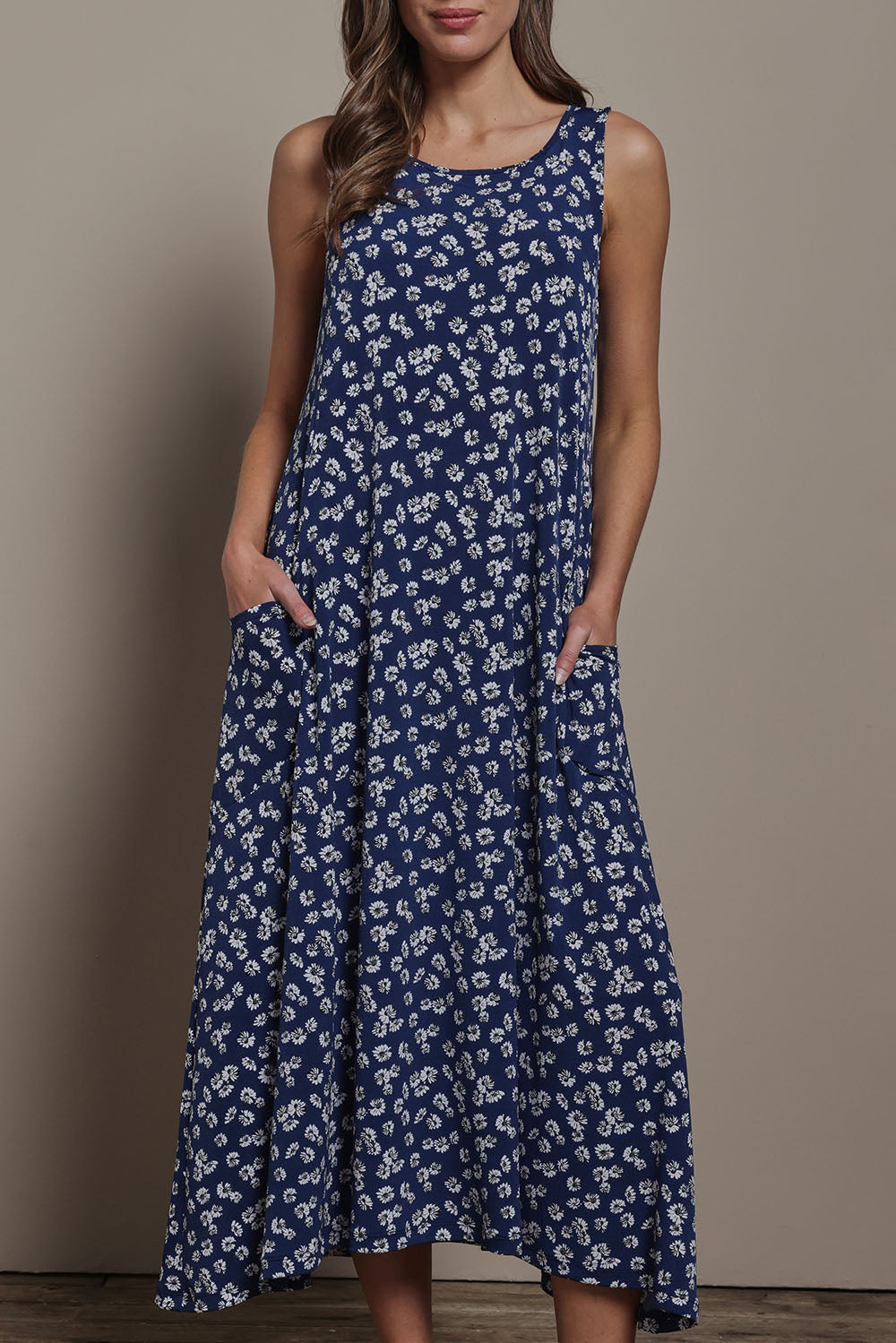Preloved The Easy Wear Print Maxi Dress - Denimfleur