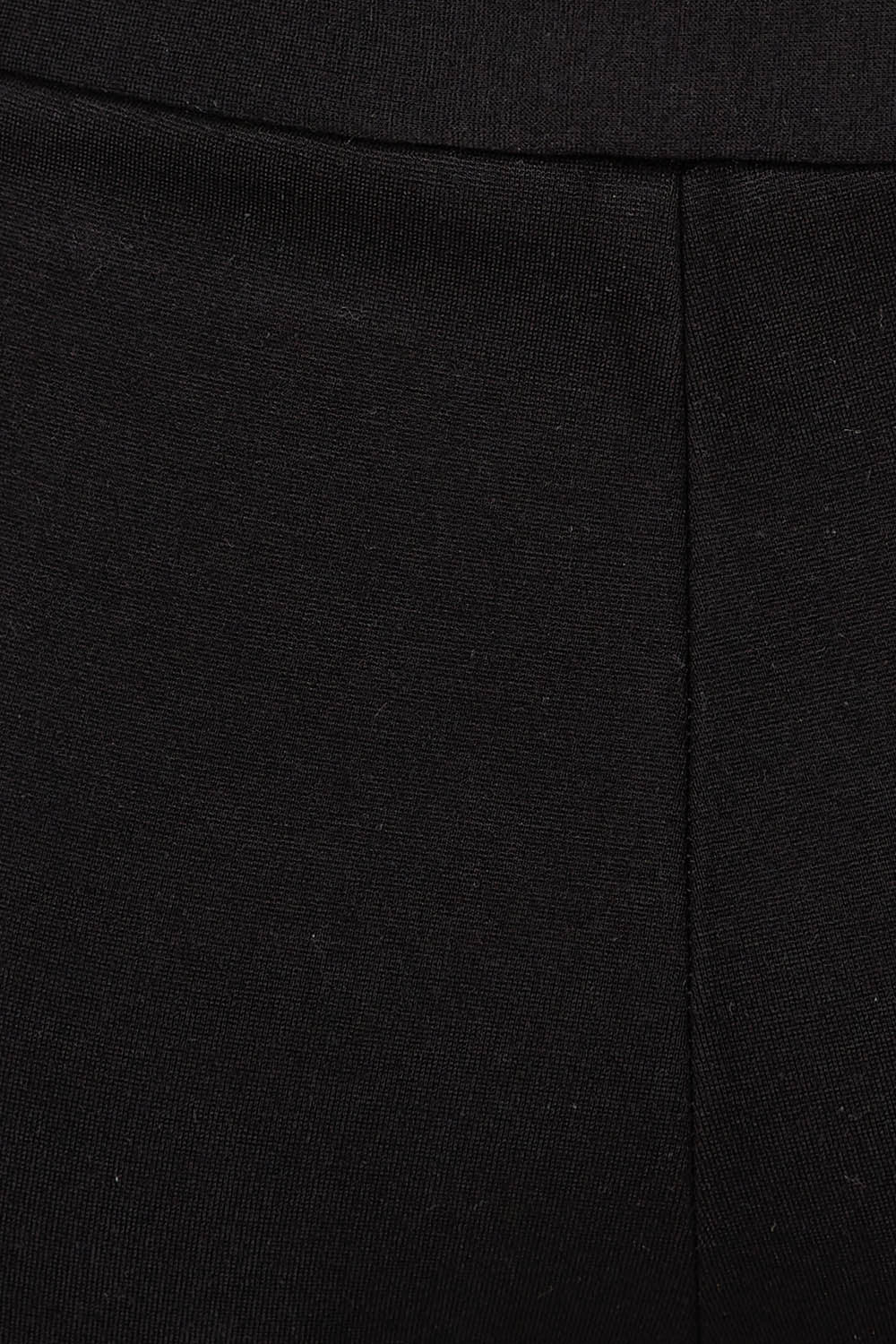 Product shot of The Ponte Pinstitch Pull On Pant in colour Black (Black), detail