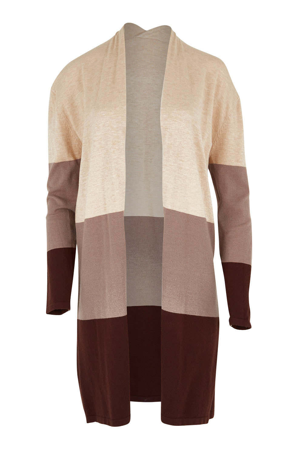 Preloved The Colour Blocked Cardigan - Naturals