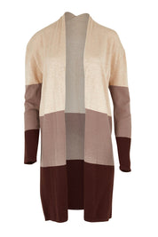 Preloved The Colour Blocked Cardigan - Naturals