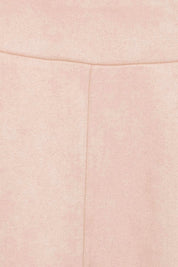 Product shot of the The Luxe Faux Suede Skirt – Baci in colour Baci, showing detail