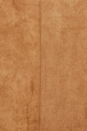 The Luxe Faux Suede Skirt – Tan