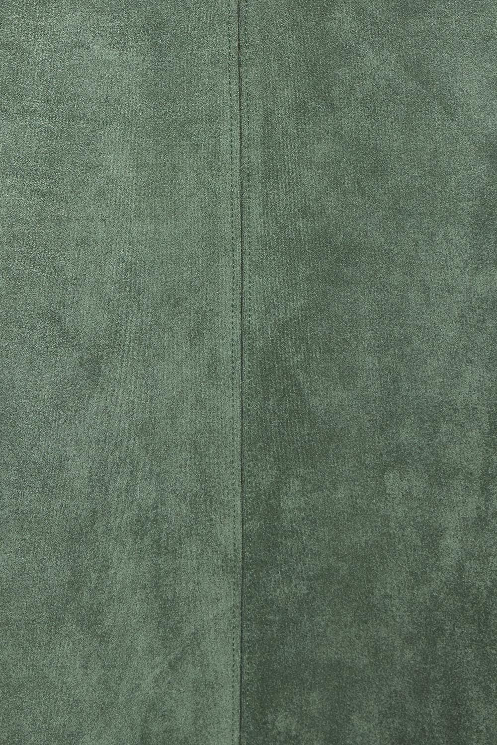 The Luxe Faux Suede Skirt – Pinegreen