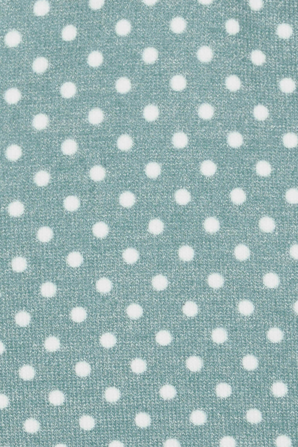 Product shot of The Bamboo Blend Print Fit & Flare Skirt in colour Aquaspot (Green), detail