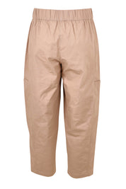 Product shot of The Keepers Side Pocket Pant in colour Sand, from the back