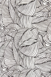 Product shot of The Woven Easywear Tee in colour Blackwhite (White), detail