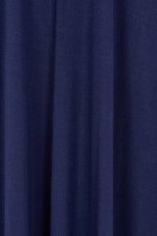Product shot of The Pack & Go Luxe Bamboo Pull On Dress with Pockets in colour Frenchnavy (Blue), detail