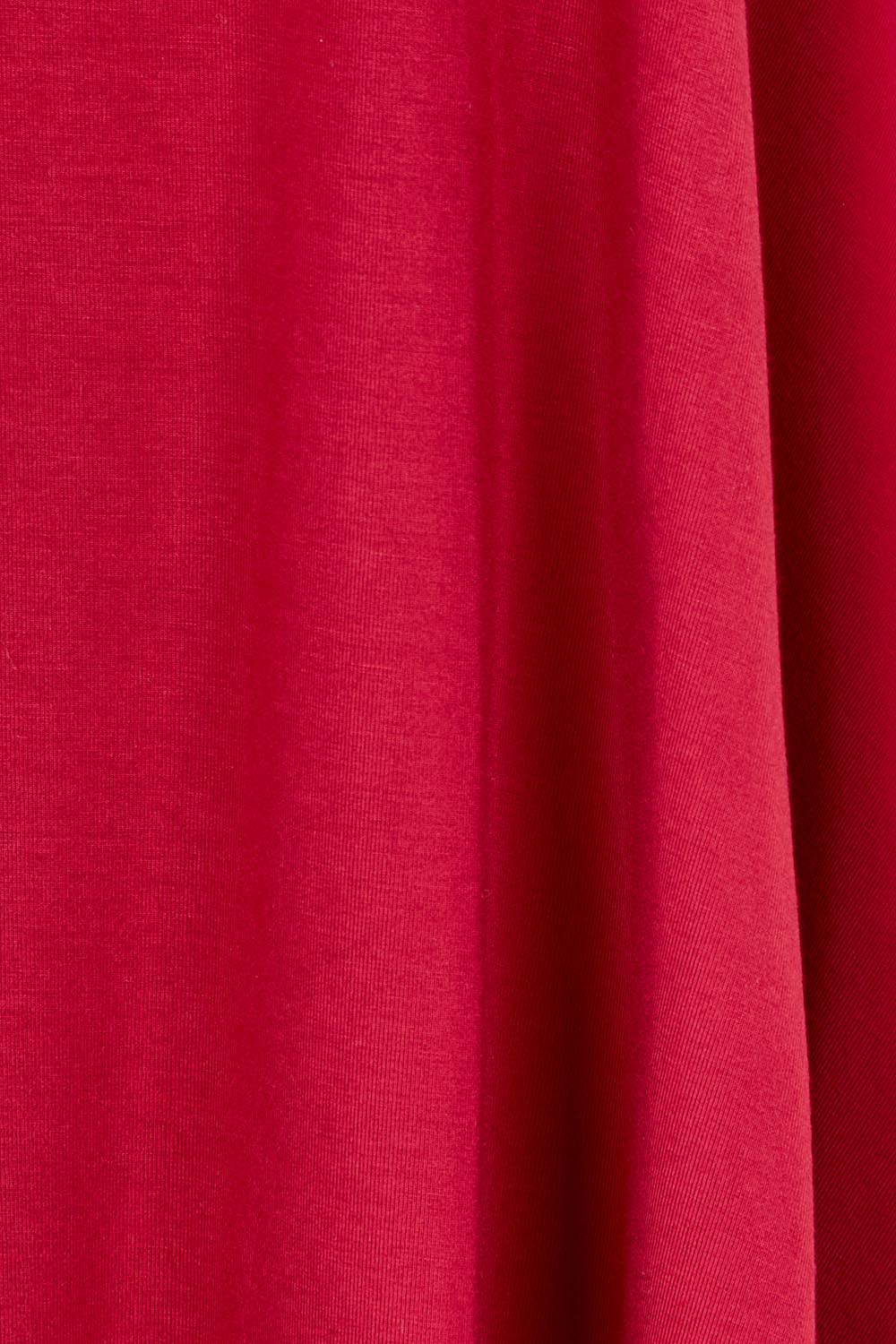 Product shot of The Pack & Go Luxe Bamboo Swing Tank in colour Cherryred (Red), detail
