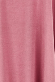 Product shot of The Pack & Go Luxe Bamboo Swing Tank in colour Smokeyrose (Pink), detail