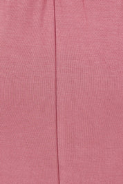 Product shot of The Pack & Go Luxe Bamboo Pull On Maxi Skirt in colour Smokeyrose (Pink), detail