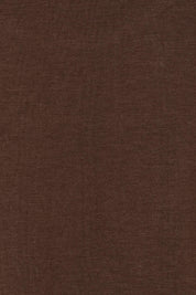 Product shot of The Classic Long Sleeve Tee in colour Cocoa, detail