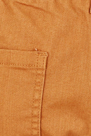 Preloved The Pull On Cotton Pant With Drawstring – Rust