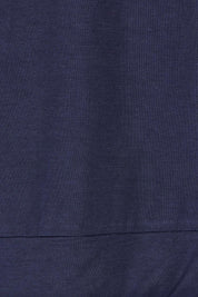 Product shot of The Mix Me Match Me Bamboo Shrug in colour Darknavy (Blue), detail