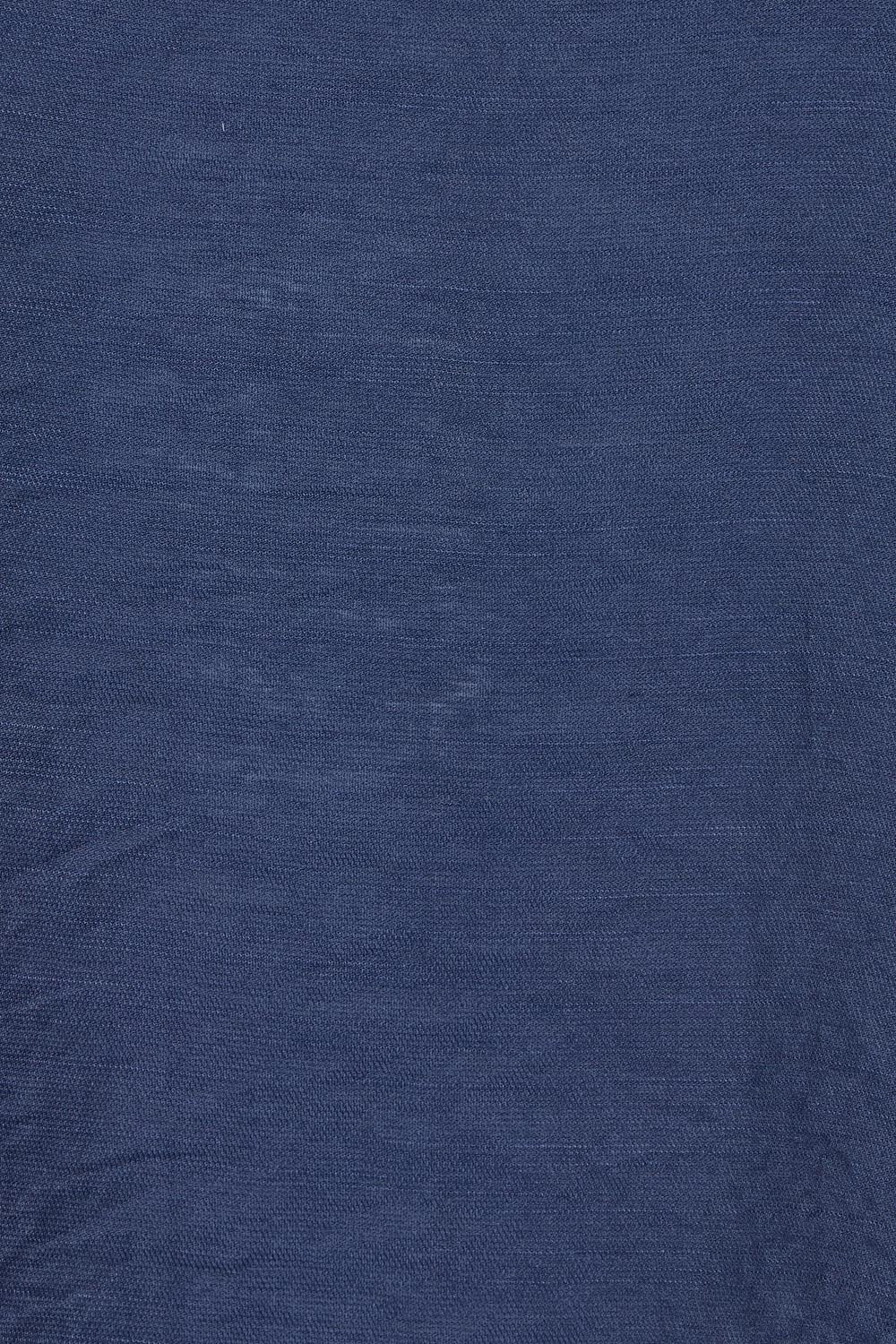 Product shot of The Popover Cotton Blend Boat Neck Top in colour Navy (Blue), detail