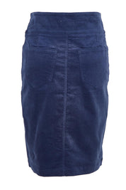 The Keepers Cord Pull On Skirt – Navy