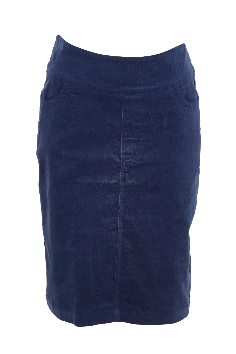 The Keepers Cord Pull On Skirt – Navy