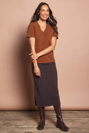 The Travel Anti Pilling Tee – Coffee