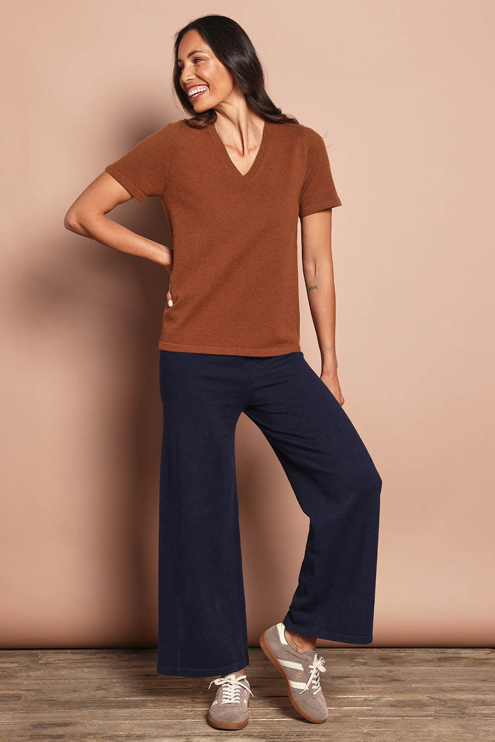 The Travel Anti Pilling Tee – Coffee