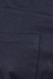 Product shot of The Teachers Cotton Pant With Pockets in colour Honorblue (Blue), detail
