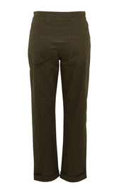 Preloved The Teachers Cotton Pant With Pockets - Pinegrove