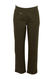 Preloved The Teachers Cotton Pant With Pockets - Pinegrove