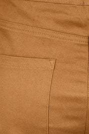 The Teachers Cotton Pant With Pockets – Rust