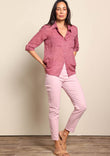 The Cotton Pull On Stretch Comfort Pant – Pink