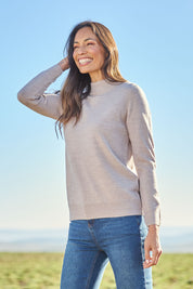 The Super Soft Knit Skivvy – Nougat