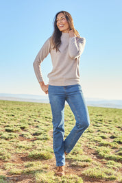 The Super Soft Knit Skivvy – Nougat