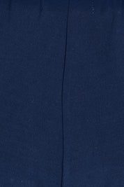 Product shot of The Travel Wide Leg Pant in colour Navy (Blue), detail