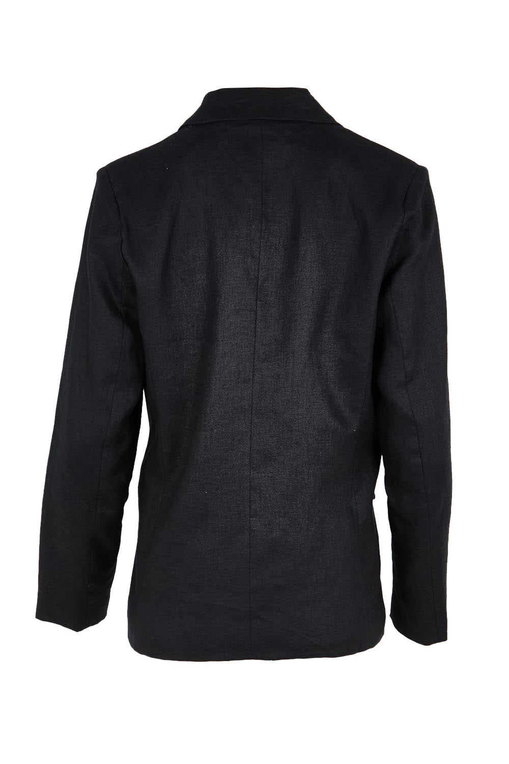 Product shot of the The Classic Every Wear Blazer – Black in colour Black, from the back